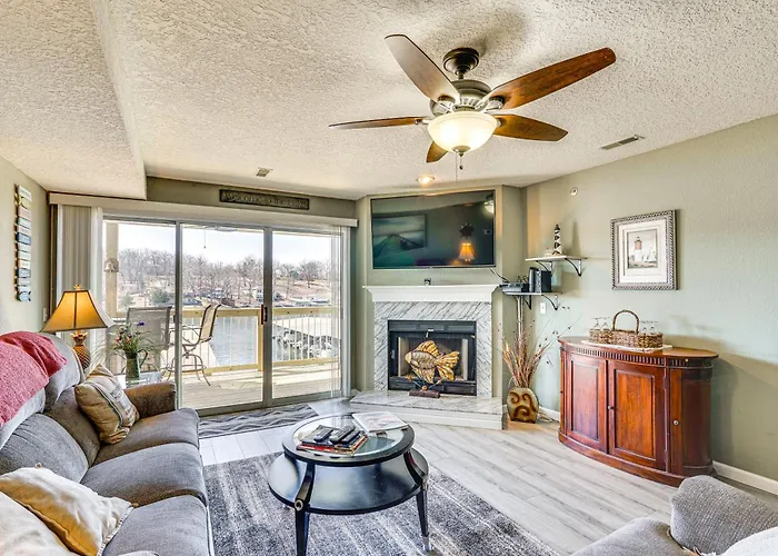 Relax Poolside! Lakefront Osage Beach Retreat